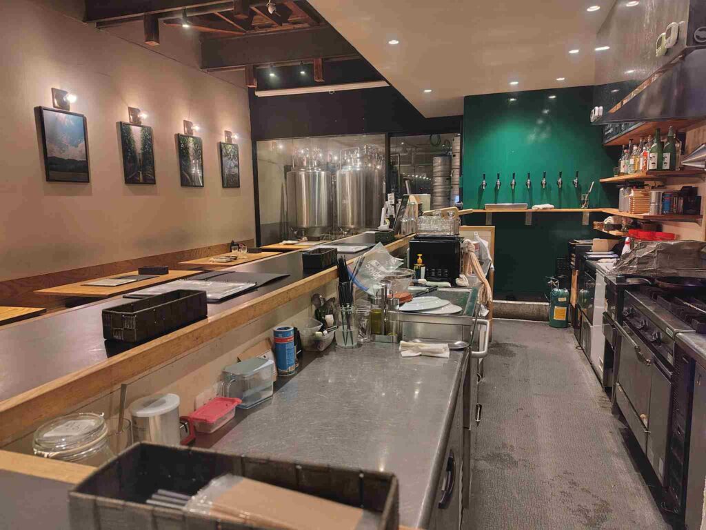 遠野醸造店内