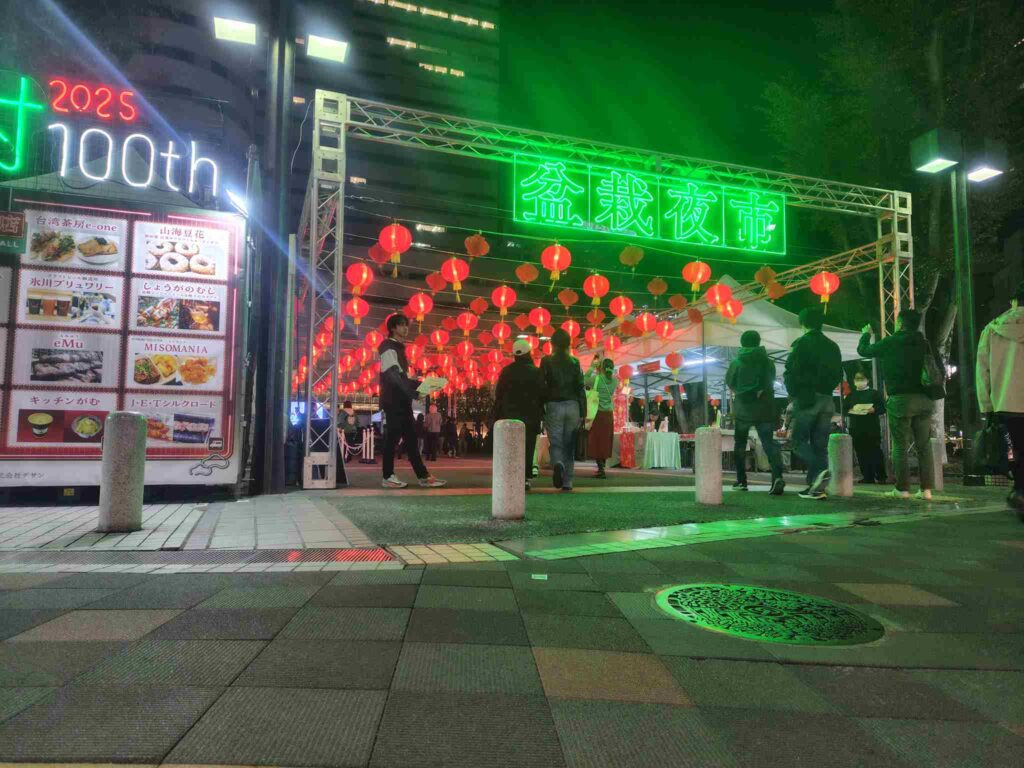 盆栽夜市入口2