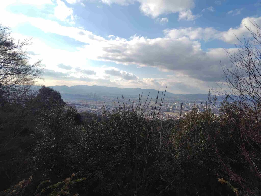 伏見稲荷からの風景