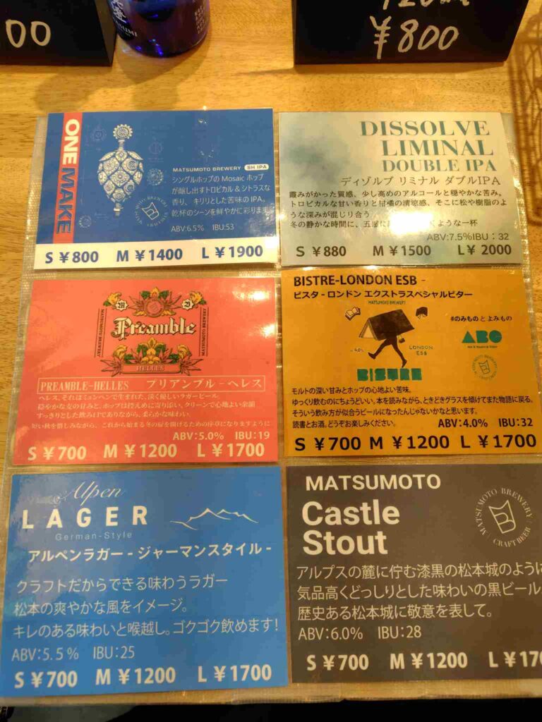 松本ブリュワリー解説