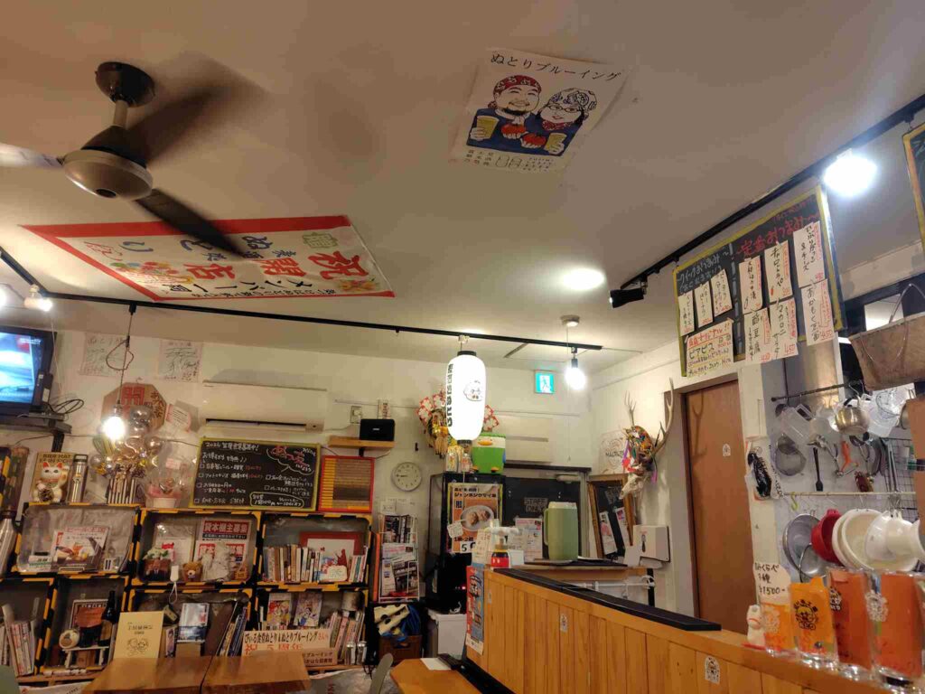 ぬとりブルーイング内装2