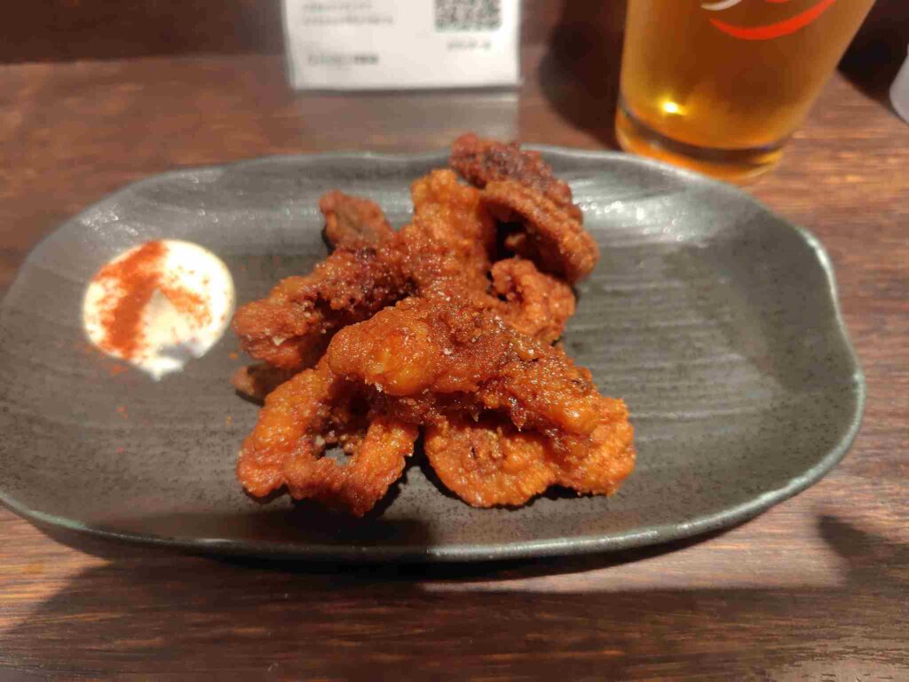 タコの唐揚げ