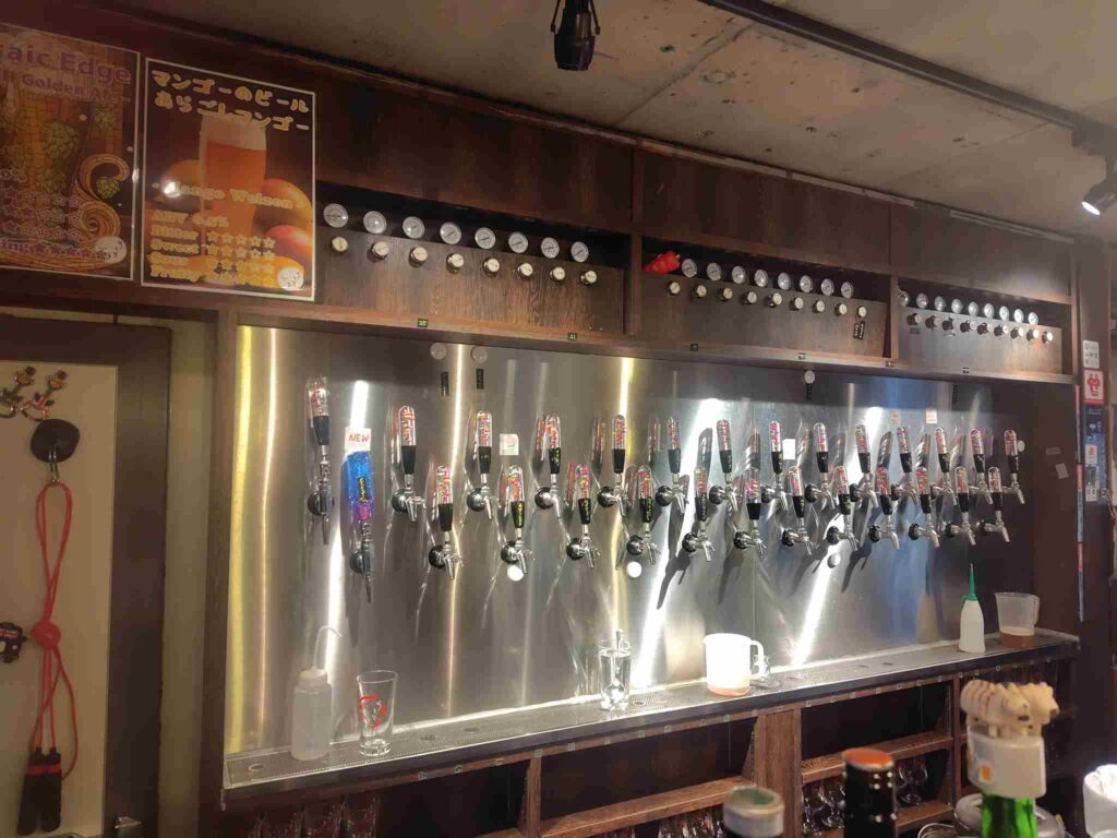 BeerBarうしとら壱号店_タップ