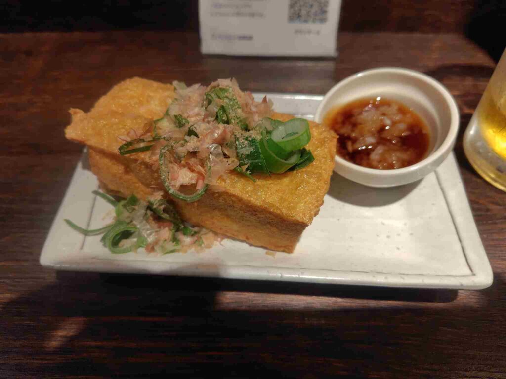 BeerBarうしとら壱号店_厚揚げ