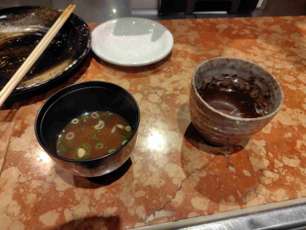 シメの味噌汁