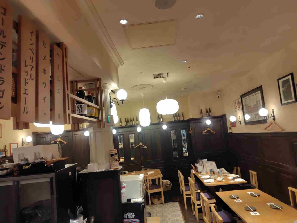 伊勢角屋麦酒八重洲_内装