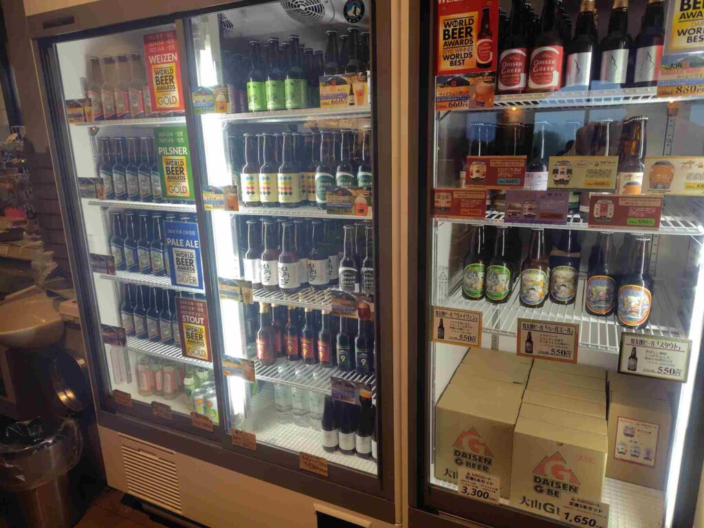 大山Ｇビール_冷蔵庫