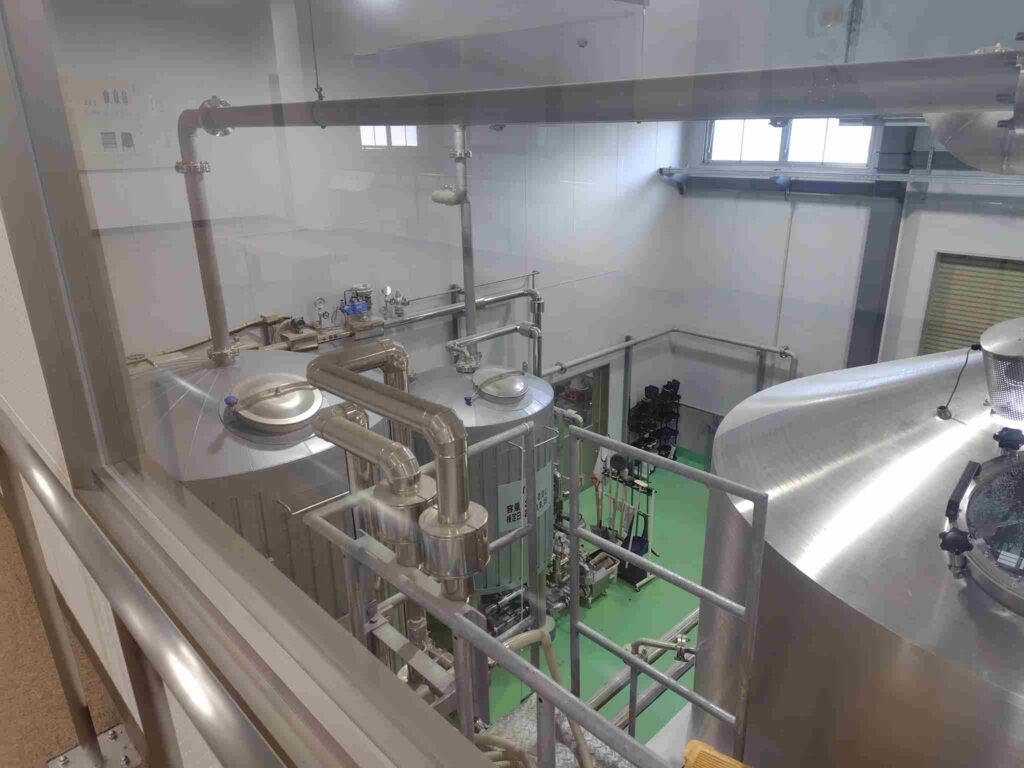 信州ビール_ウイスキー発酵タンク