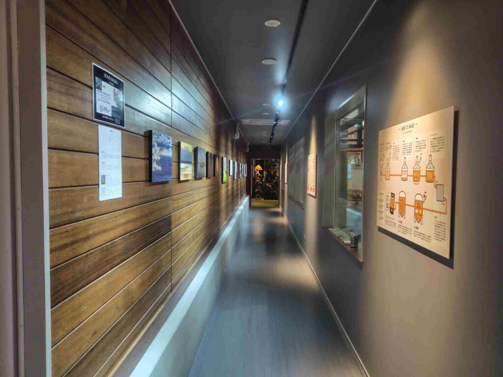 BrasserieKnot_見学通路1