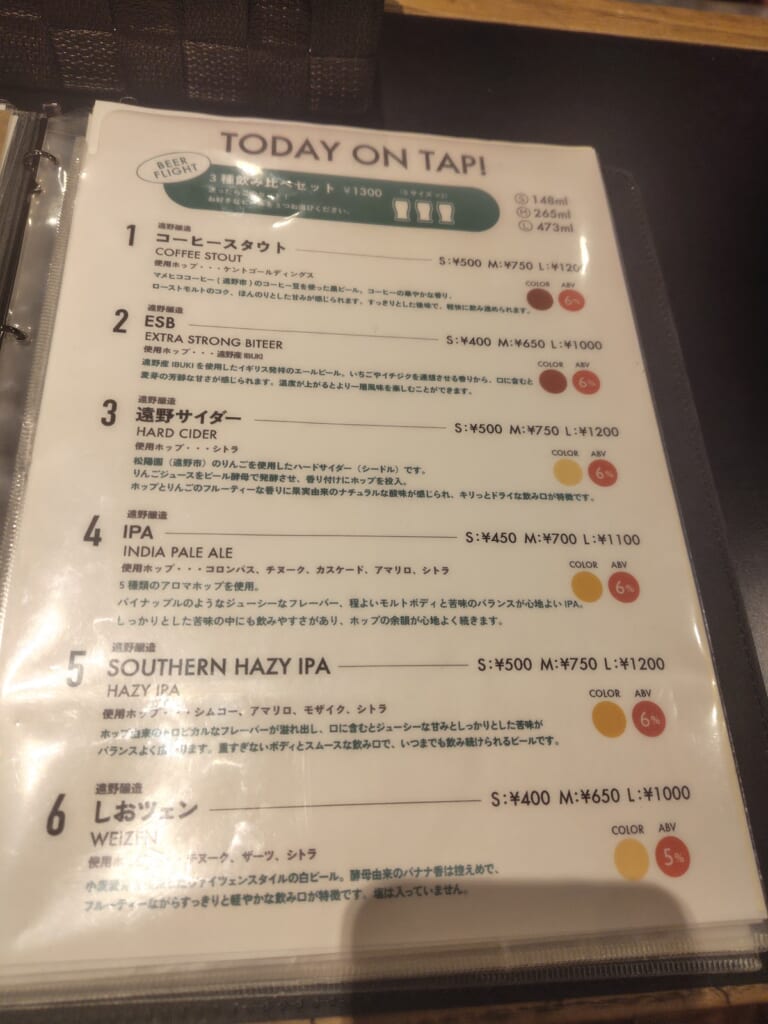 遠野醸造_タップ説明