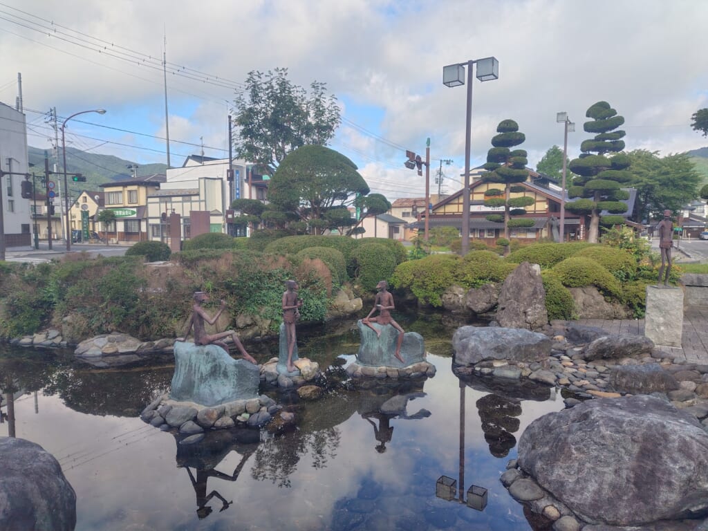 遠野駅前カッパ