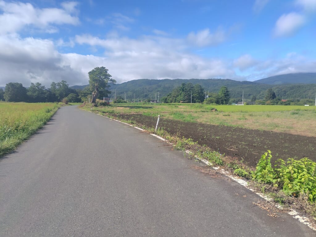 青笹駅から上閉伊酒造風景